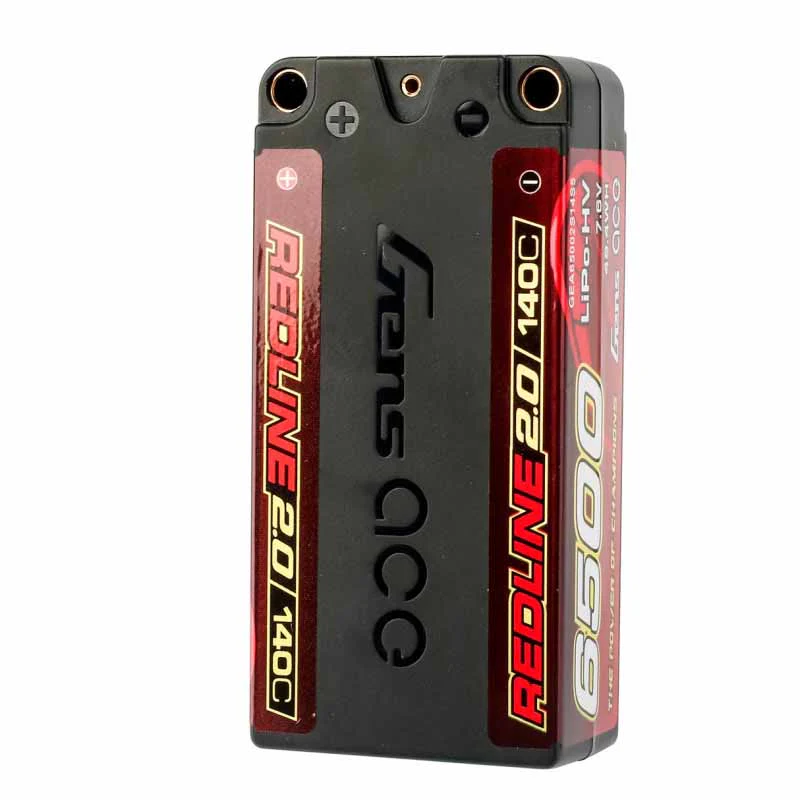 Gens Ace Redline 2.0 Hv Accu lipo Shorty 7.6v 6500mah 140C 2S1P - Image 3