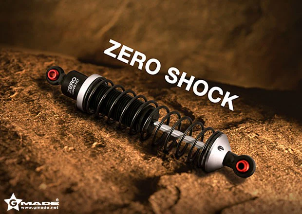Gmade Amortisseur Zero Shock Black 104mm Noir 1/10" (x4) GM20204 - Image 3
