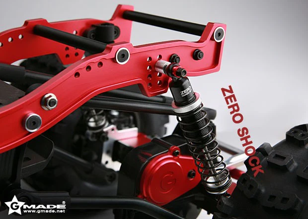 Gmade Amortisseur Zero Shock Black 104mm Noir 1/10" (x4) GM20204 - Image 4