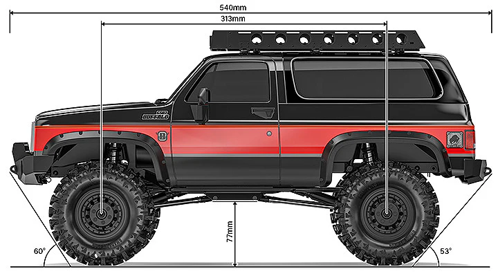 Gmade GS02F Buffalo Civilian TS KIT GM57006 - Image 30