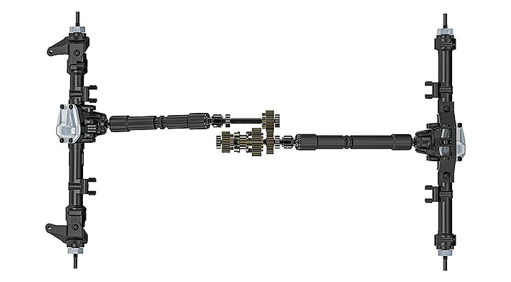 Gmade GS02F Buffalo Military TS KIT GM57007 - Image 10