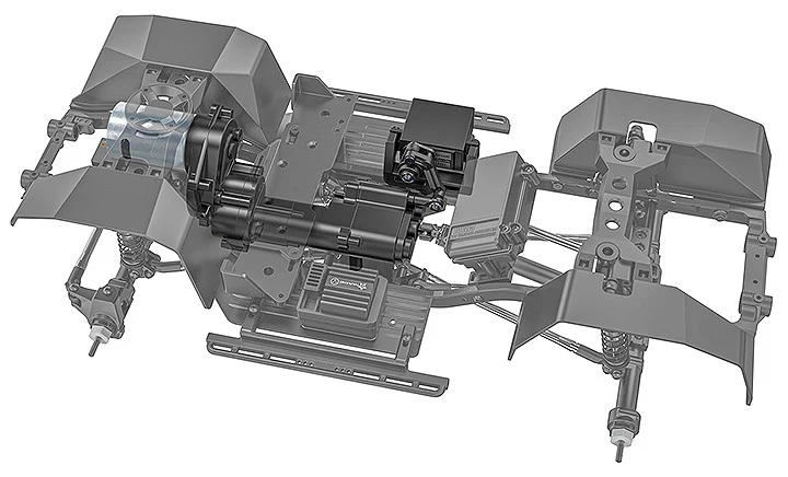 Gmade GS02F Buffalo Military TS KIT GM57007 - Image 11
