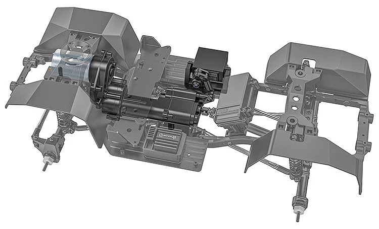 Gmade GS02F Buffalo Pickup TS KIT GM57013 - Image 12