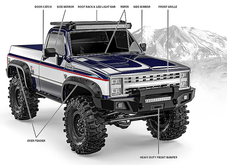 Gmade GS02F Buffalo Pickup TS KIT GM57013 - Image 16