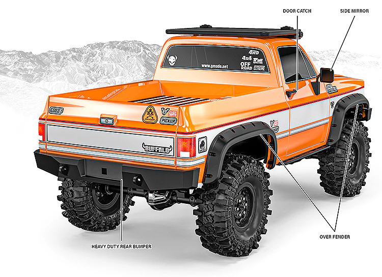 Gmade GS02F Buffalo Pickup TS KIT GM57013 - Image 17