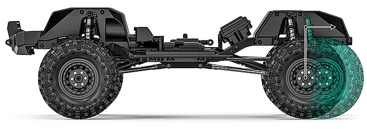 Gmade GS02F Buffalo Pickup TS KIT GM57013 - Image 7