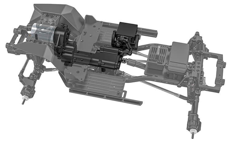 Gmade GS02F Spider Portal TS KIT GM57014 - Image 12
