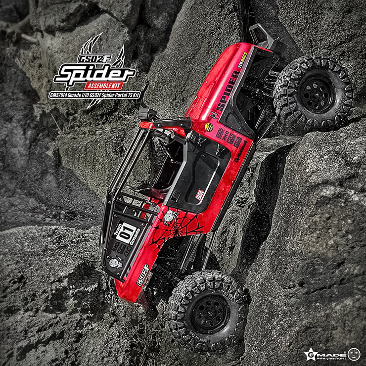 Gmade GS02F Spider Portal TS KIT GM57014 - Image 3