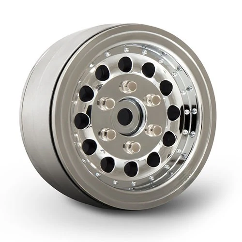 GMade Jantes NR01 1.9 BeadLock Chrome (x2) GM70225