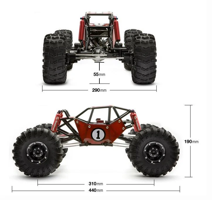 Gmade Rock Buggy R1 4WD KIT GM51000 - Image 3