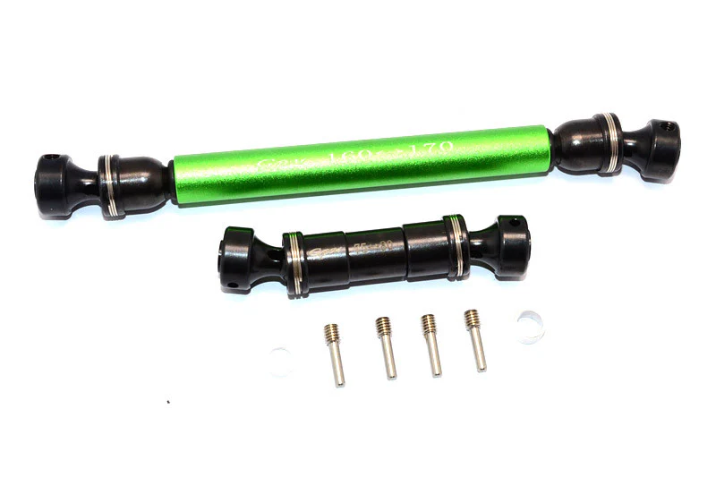 GPM Cardans centraux avant + arrière alu et acier ER037SF+AR - Image 3