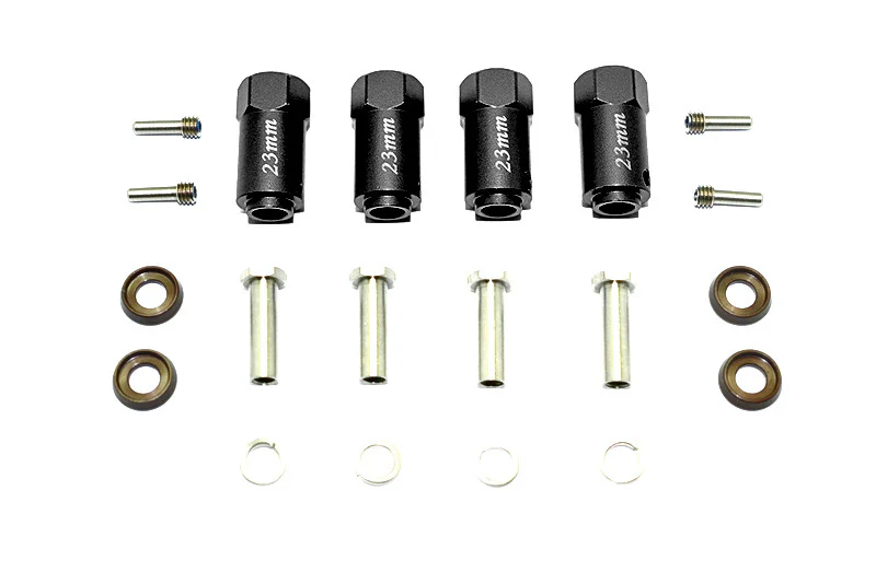 GPM Hexagones +23mm alu (x4) TRX4010/23MM