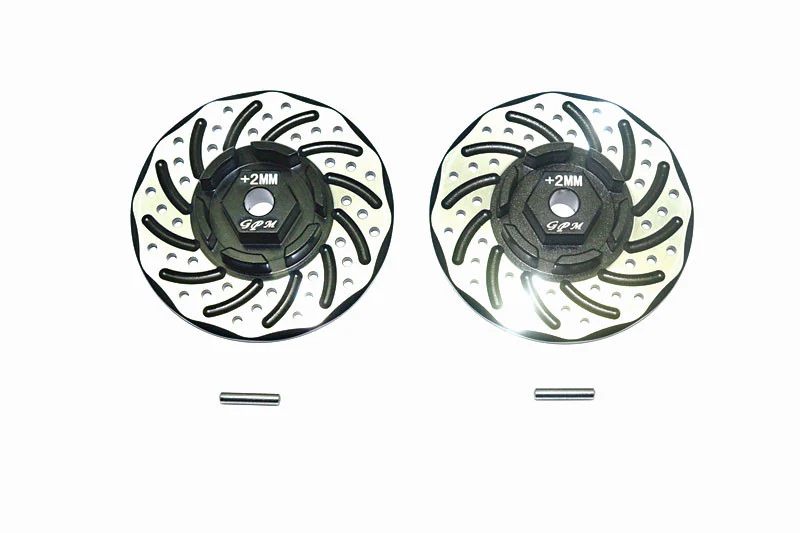 GPM Hexagones +2mm disque de frein alu (x2) RUS4010DX+2 - Image 2