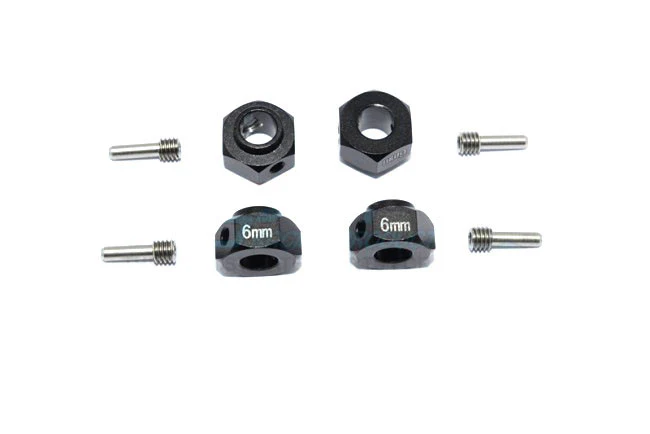 GPM Hexagones +6mm alu (x4) TRX4010/6MM - Image 3
