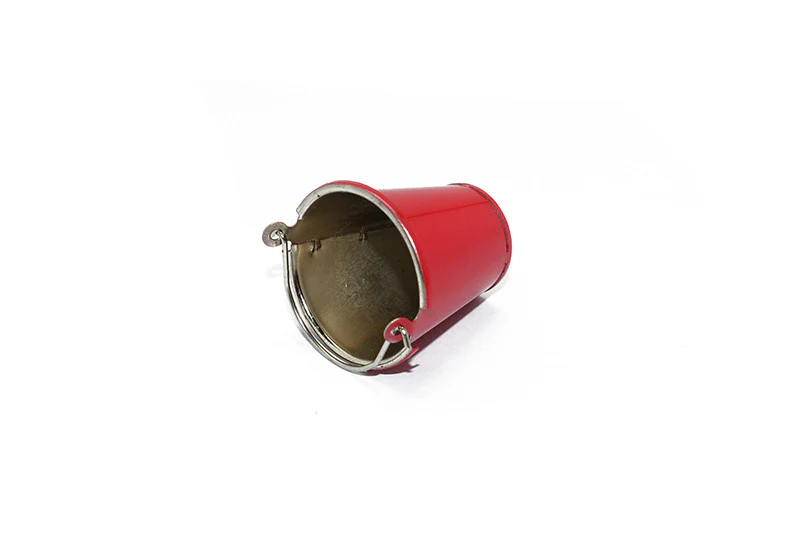 GPM Seau en métal rouge ZSP005-R - Image 3