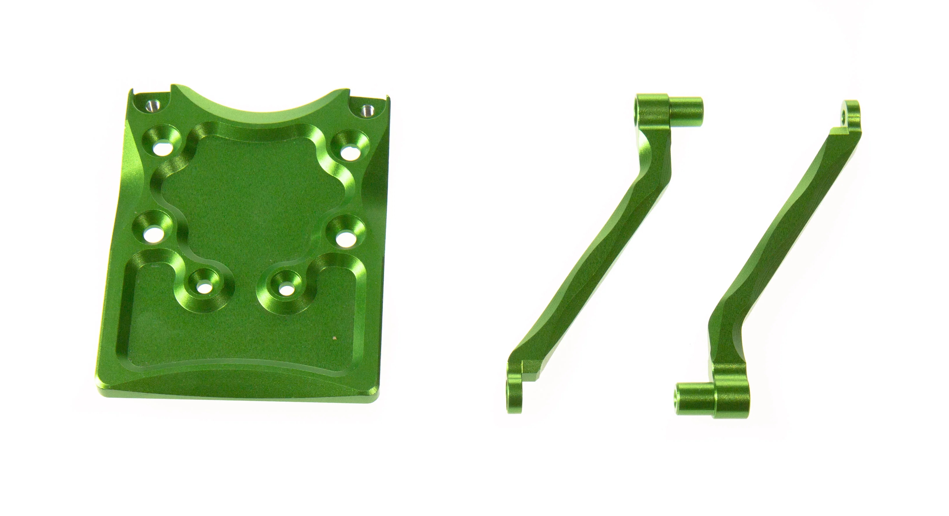 GPM Skid Plate Arrière Aluminium Vert CRA331R-G - Image 2