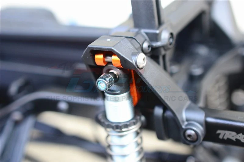 GPM Support amortisseur réglable alu noir (x4) TRX4029FR-BK - Image 2