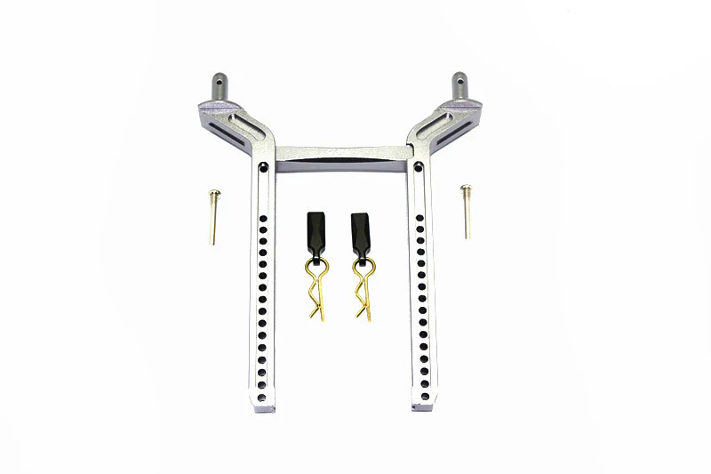 GPM Support de carrosserie arrière alu gris TRX4201R-GS