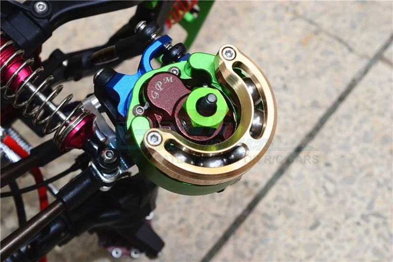 GPM Système de leste pendulaire + Hexa +9mm alu/laiton (x2) TRX4023B - Image 5