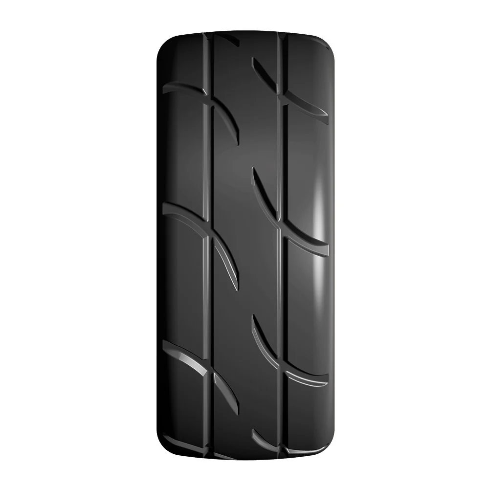 GRP Pneus X-Tech 1/8 GT T03 Revo + Jantes Flex Blanches (x2) GTH03 - Image 4
