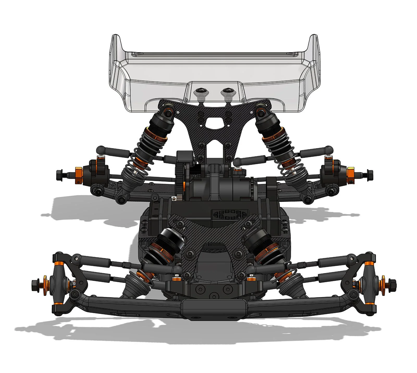HB Racing Electric Buggy D2 Evo 2WD KIT 204240 - Image 4