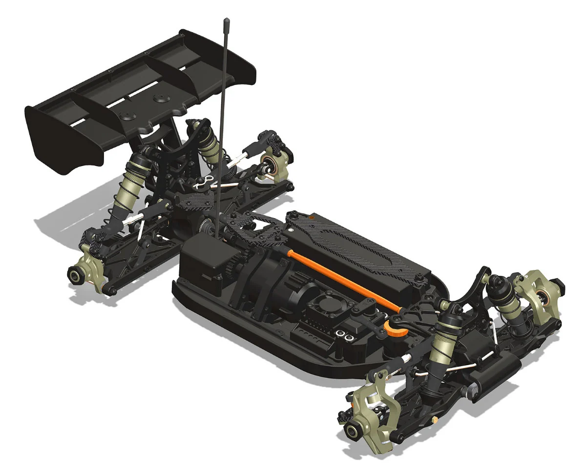 HB Racing Electric Buggy E8 World Spec KIT 204855 - Image 2