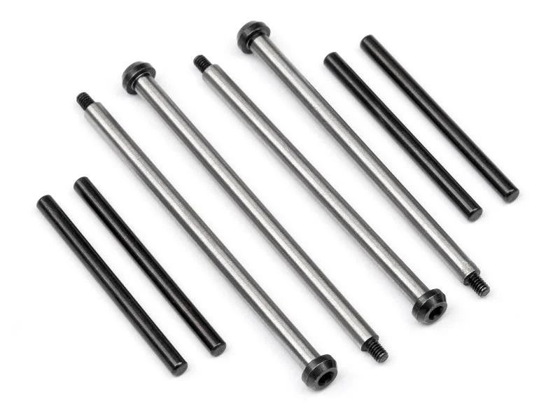 HB Racing Kit Axe de Triangle (8 Pcs) D418 112777