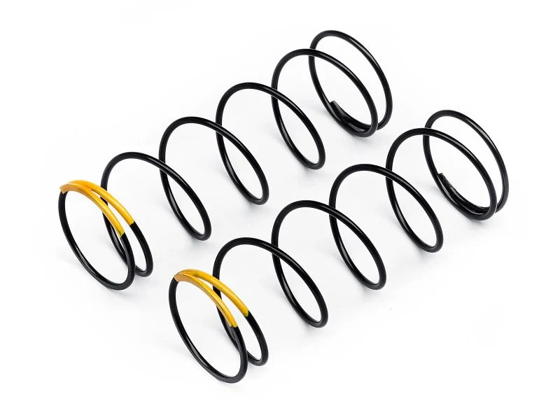 HB Racing Ressorts d'amortisseurs Jaune 70mm (x2) 109809