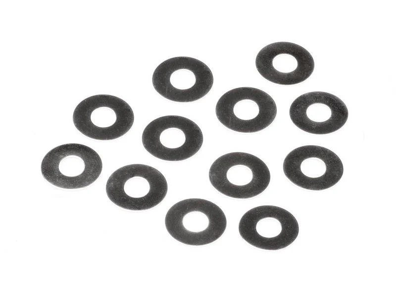 HB Racing Rondelles de Satellites 4x10x0.3mm (x12) 114776