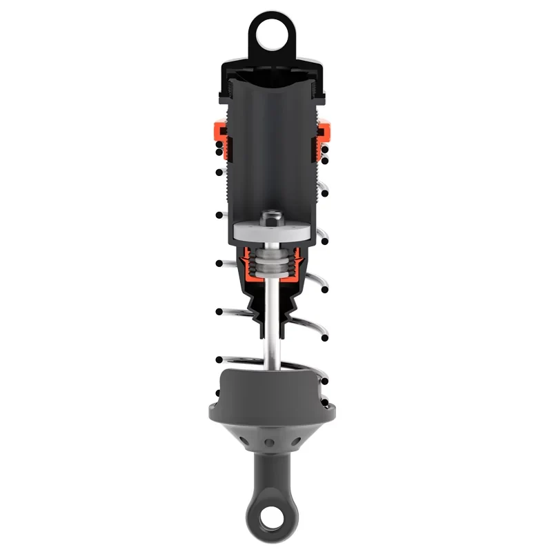 Hobbytech Amortisseurs 105mm Big Bore 13mm + Kit ressorts 1/10 HTR-510105 - Image 4