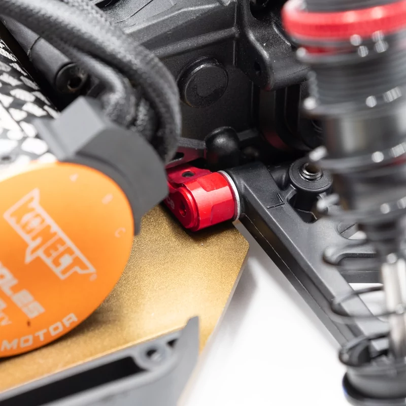 Hobbytech Cale anticabrage Rouge alu Xmid MID-OP15-FR - Image 3