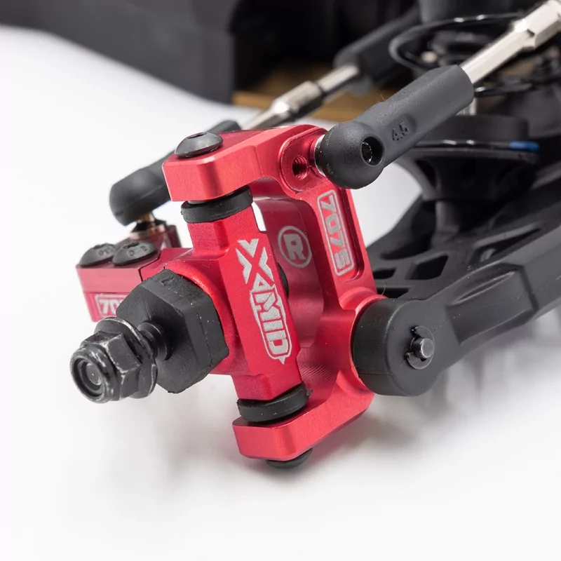 Hobbytech Etrier avant Rouge alu (x2) Xmid MID-OP16-FR - Image 2