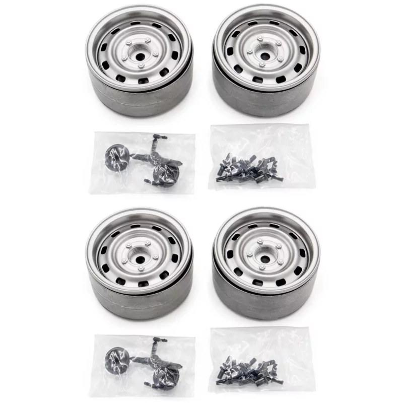 Hobbytech Jantes bedlock 1.9 Classic 2 Grise (x4) HT-SU1802027 - Image 3