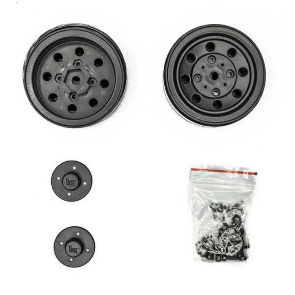 Hobbytech Jantes bedlock 1.9 Noir (x2) HT-SU1802003 - Image 2