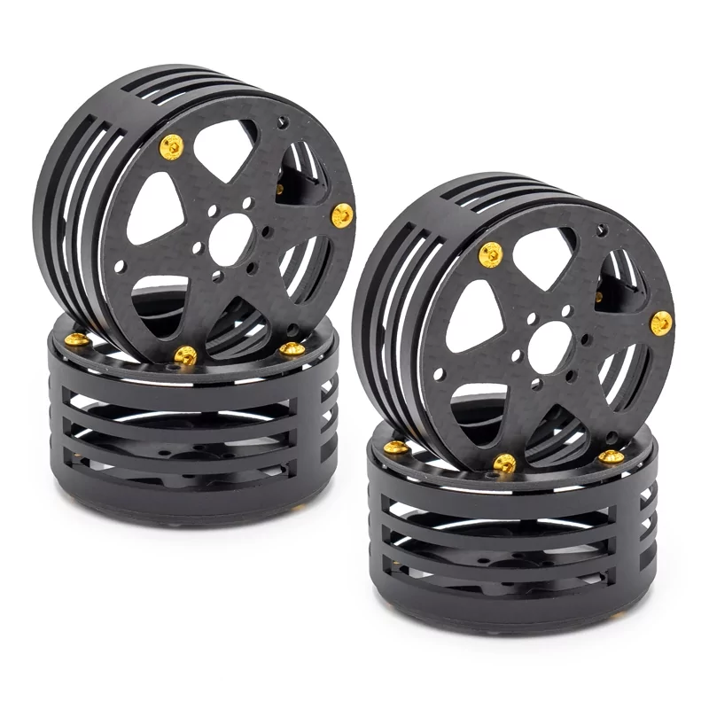 Hobbytech Jantes Carbone crawler performance LightWeight 2.2 (x4) HT-SU1802020 - Image 2
