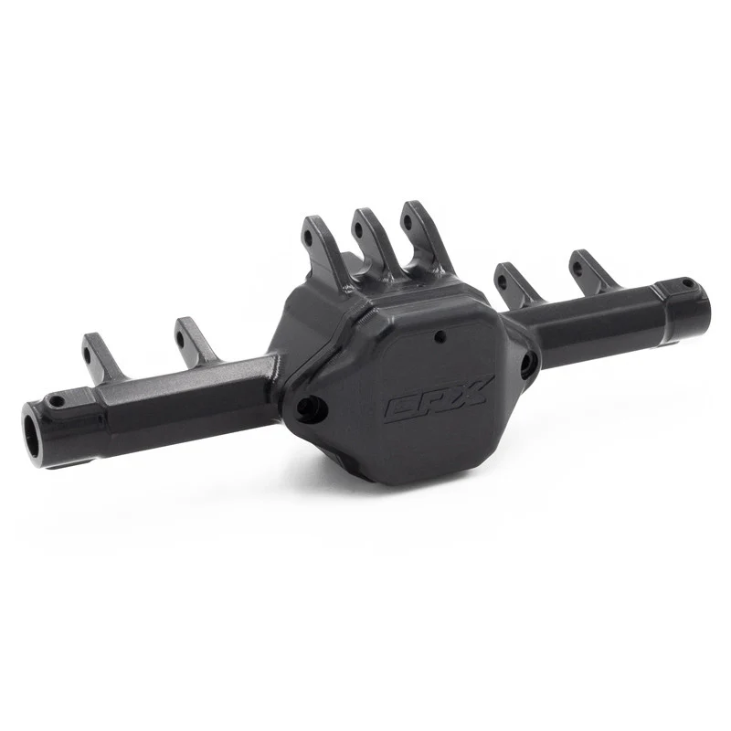 Hobbytech Pont en Aluminium Monobloc Noir CRX CRX-070-FR - Image 2
