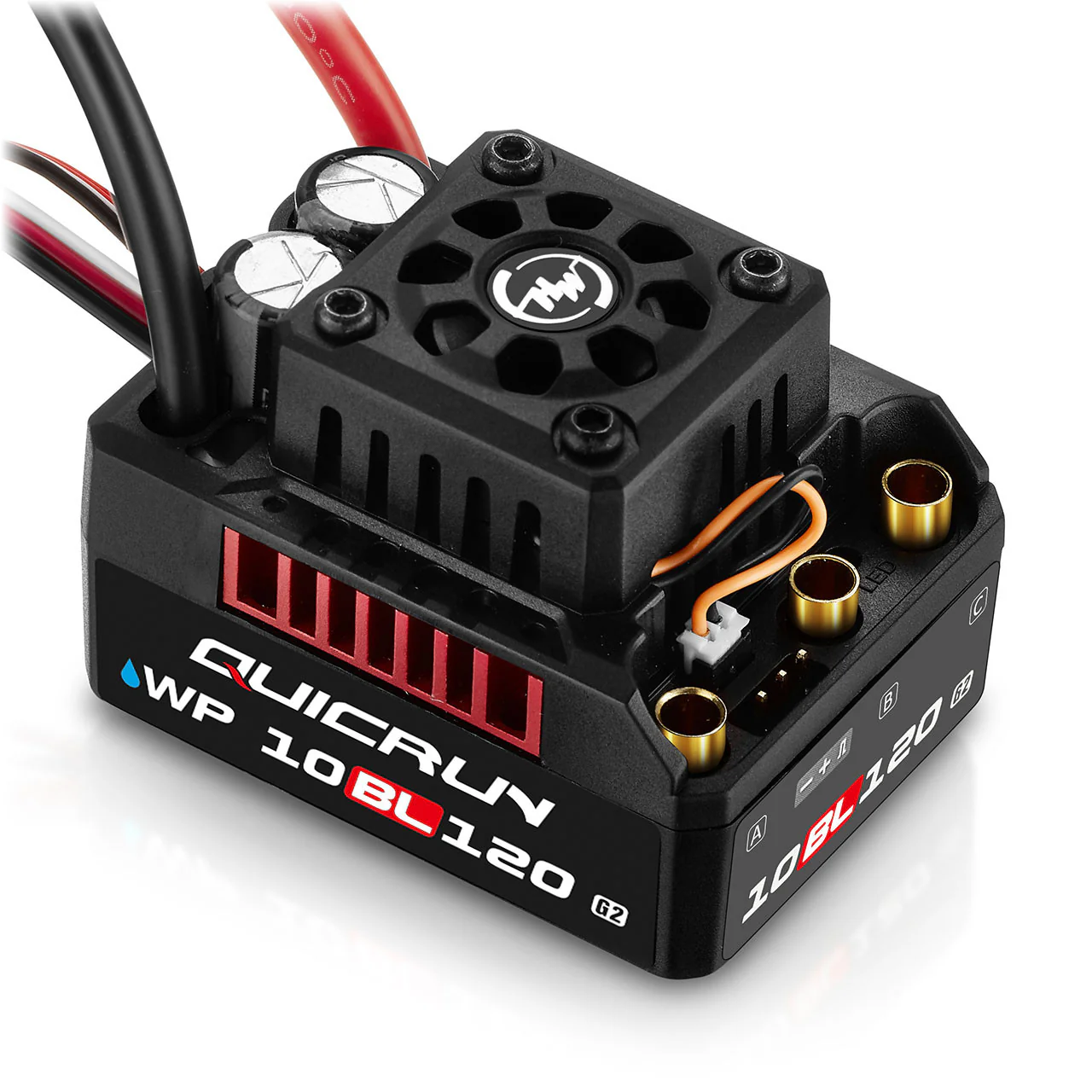 Hobbywing Variateur QuicRun WP10BL120 G2 120A 2-4S HW30107200