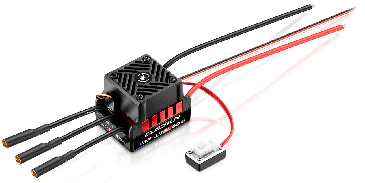 Hobbywing Variateur QuicRun WP10BL60 G2 60A 2-3S HW30107300