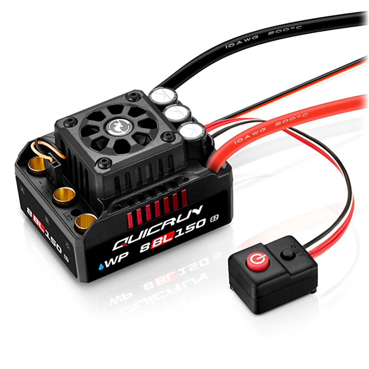Hobbywing Variateur QuicRun WP8BL150 G2 150A 3-6S HW30109003 - Image 2