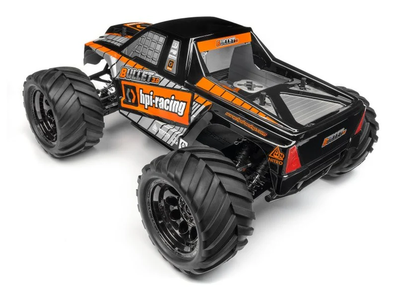 HPI Carrosserie de Bullet MT 3.0 Noire 115508