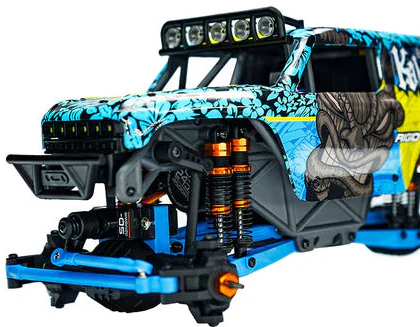 HPI Monster Truck Mini King Flux Ford Bronco Big Kahuna 4400 1/18 160807 - Image 6