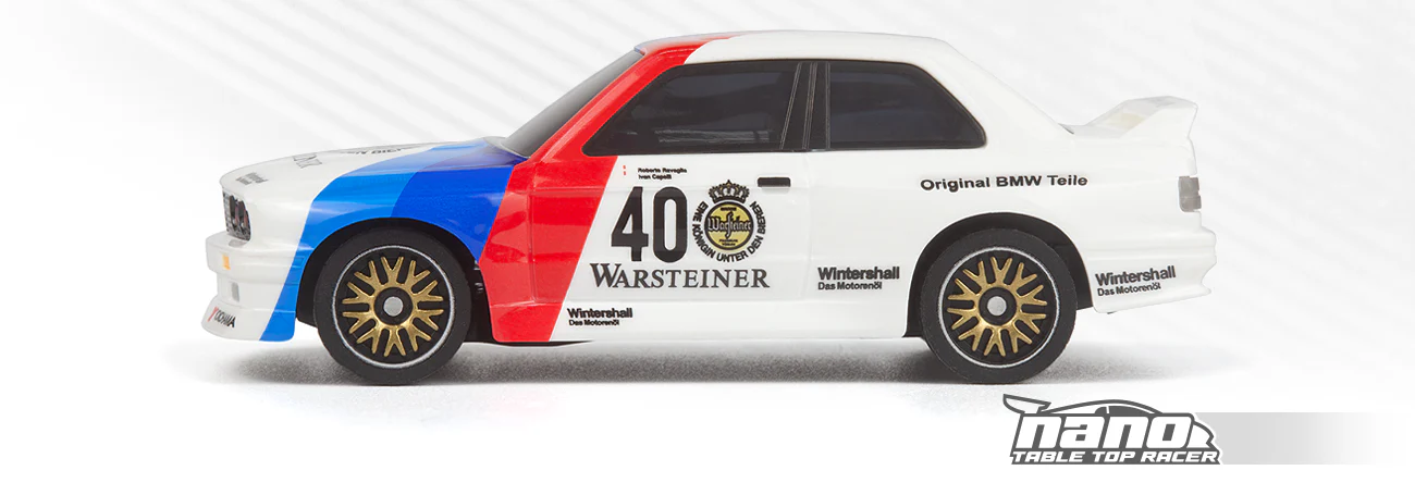 HPI Nano TTR BMW M3 E30 Warsteiner 1987 1/64 Seule 160995 - Image 4