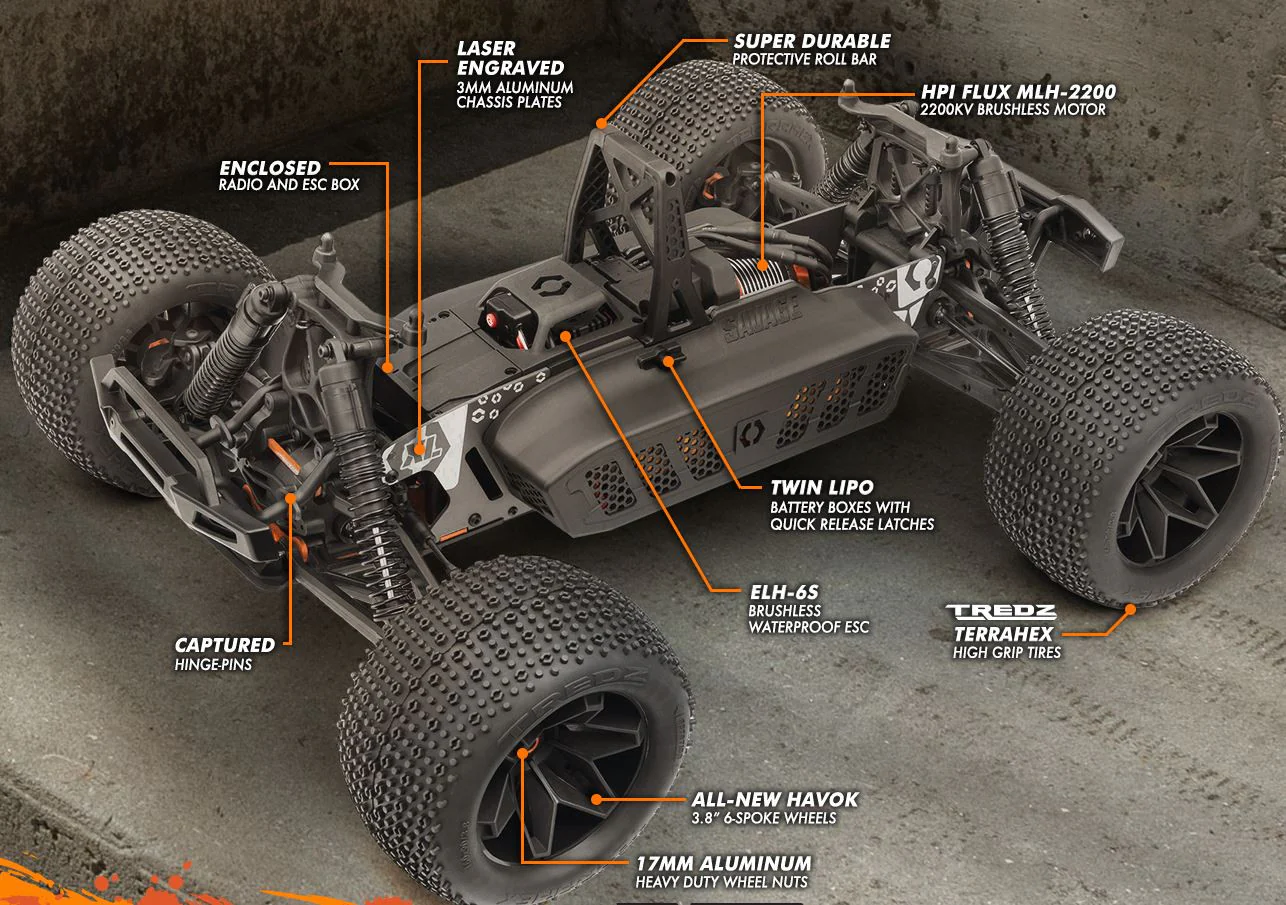 HPI Savage XL Flux 6S V2 RTR 160103 - Image 7