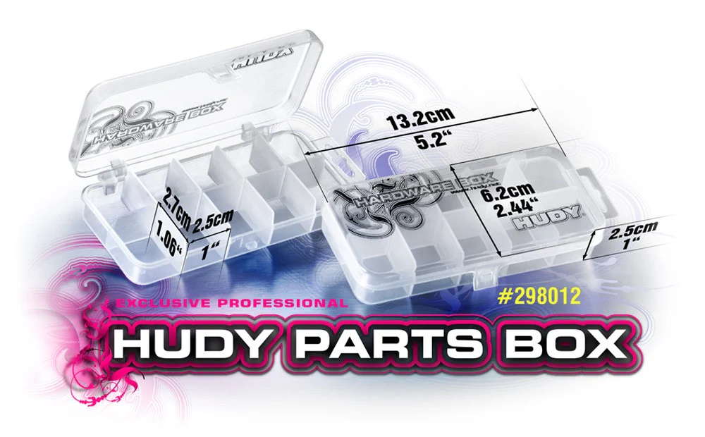 Hudy Boite de Rangement 10 Compartiments 298012 - Image 3