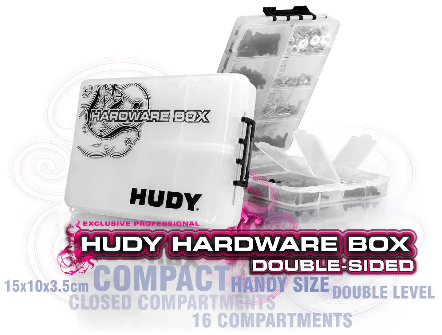 Hudy Boite de Rangement double face 298010 - Image 3