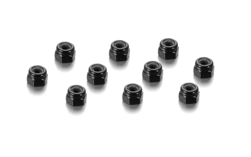 Hudy Ecrous M3 Noir (x10) 296530-K