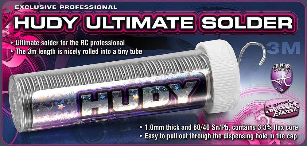 Hudy Fil d'étain pour Soudure 3m 106290 - Image 3