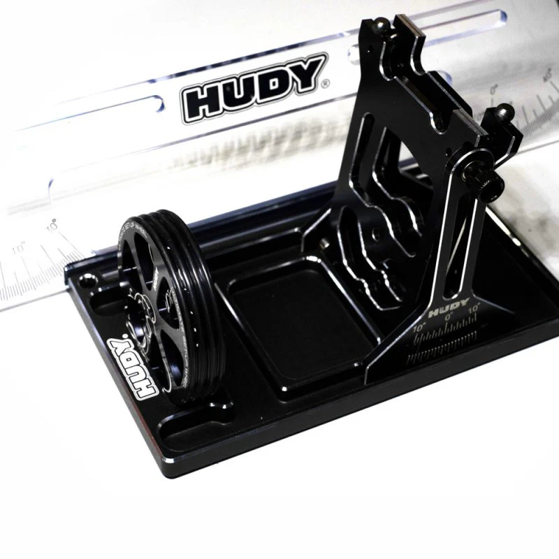 Hudy Plateau Alu avec Support Banc Réglage 1/10 109860 - Image 2