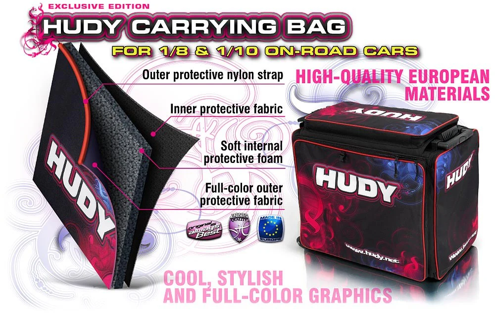 Hudy Sac de Transport Piste 1/10 et 1/8 Exclusive Edition 199120 - Image 4