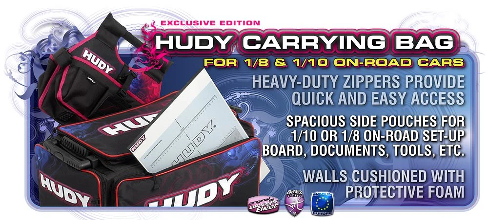 Hudy Sac de Transport Piste 1/10 et 1/8 Exclusive Edition 199120 - Image 8